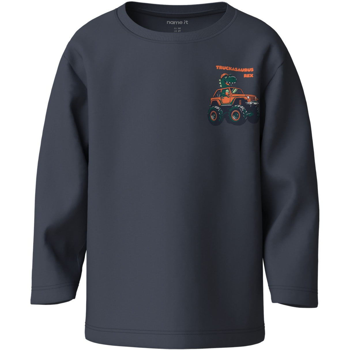 Name It Ombre Blue Rex Nmmvelix Ls Nreg Topp