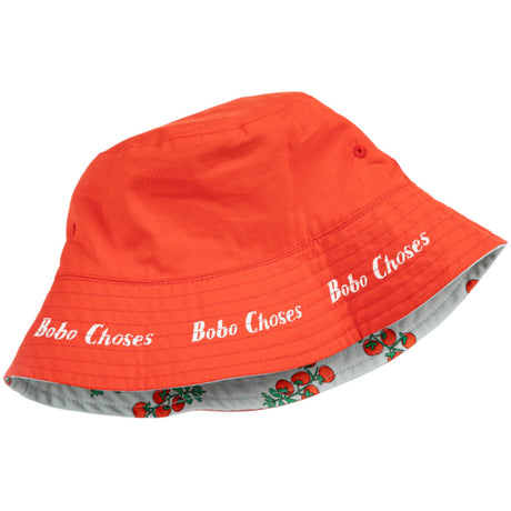 Bobo Choses Red Juicy Tomatoes All Över Vändbar Mössa