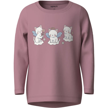 Name It Lilas Cats Nmfvix Ls Topp