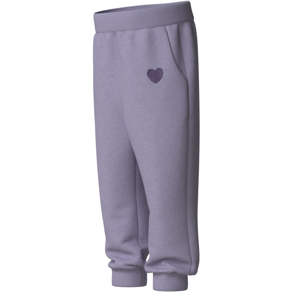 Name It Heirloom Lilac Heart Embroidery Nmfvima Nreg Swe Byxor Bru