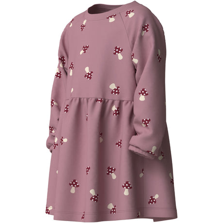 Name It Lilas Mushroom Nmfvolta Ls Swe Klänning Bru
