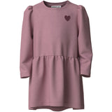 Name It Lilas Heart Embroidery Nmfvima Ls Swe Klänning Bru