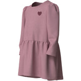 Name It Lilas Heart Embroidery Nmfvima Ls Swe Klänning Bru