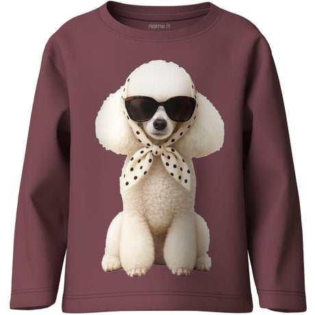 Name It Wild Ginger Poodle Nmfvotea Ls Nreg Topp