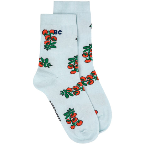 Bobo Choses Light Blue Juicy Tomatoes All Över Kort Strumpor