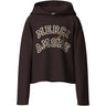 Name It Chocolate Plum Merci Nkfviala Ls Kort Rlx Sweat Wh Bru