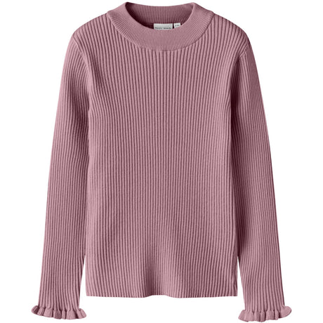 Name It Lilas Nkfvianna Ls Slim Stickad