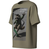 Name It Mermaid Raccoon Skater Nkmvoto Ss Nreg Topp