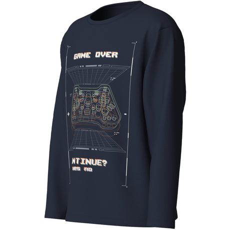 Name It Navy Blazer Continue Nkmvictor Ls Nreg Topp
