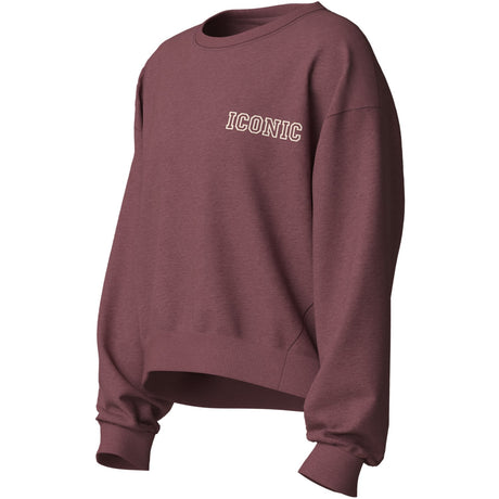 Name It Wild Ginger Iconic Nkfvima Ls Rlx Sweat Bru