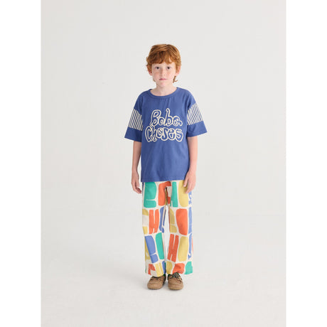 Bobo Choses Offwhite Bobo Choses Färg All Över Woven Byxor