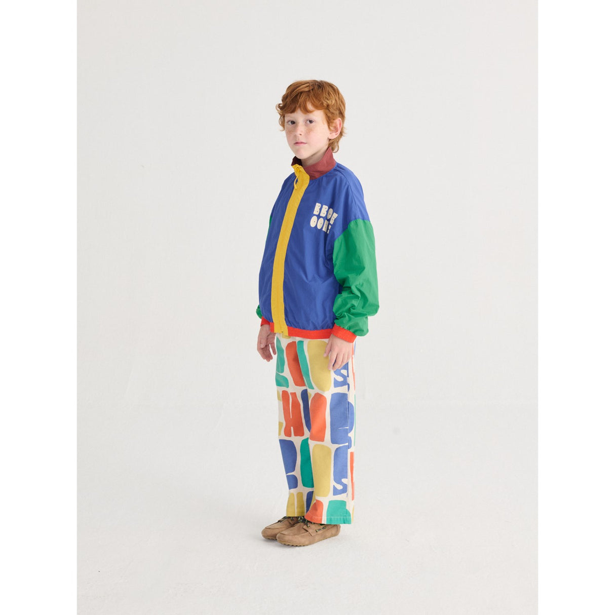 Bobo Choses Offwhite Bobo Choses Färg All Över Woven Byxor