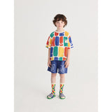 Bobo Choses Navy Blue Bobo Choses Thin Bermuda Shorts