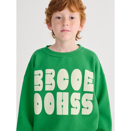 Bobo Choses Green Bobo Choses Modern Sweatshirt