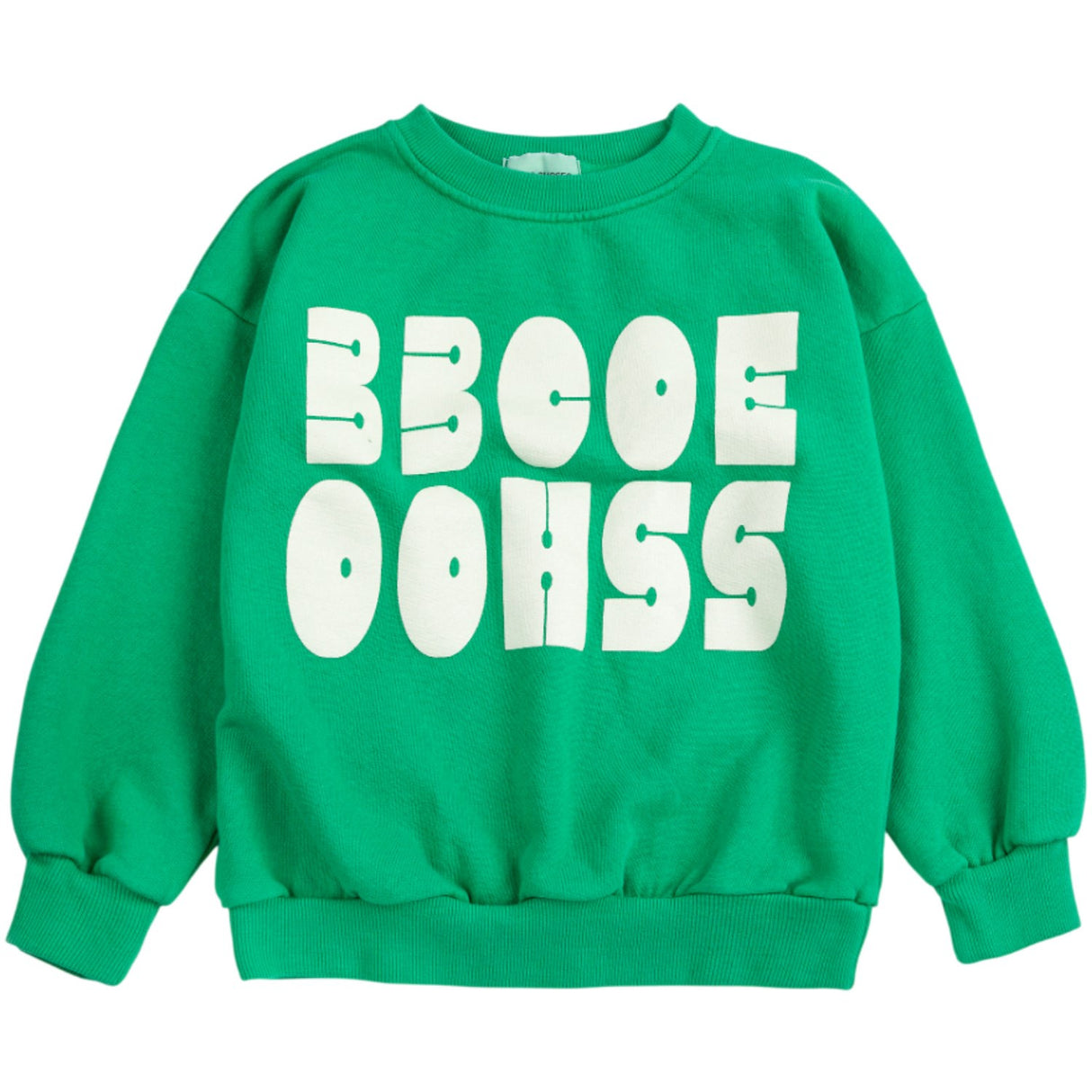 Bobo Choses Green Bobo Choses Modern Sweatshirt