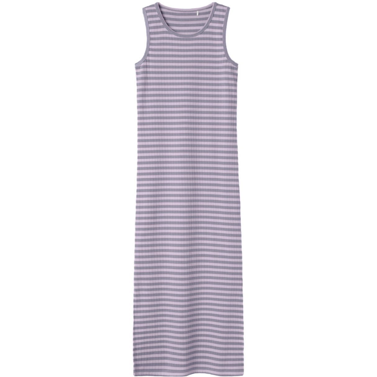 Name It Lavender Fog W. Lavender Gray Nkfsuraja Xsl Sl Maxi Klänning Noos