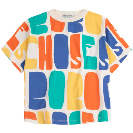 Bobo Choses Offwhite Bobo Choses Färg All Över T-Shirt