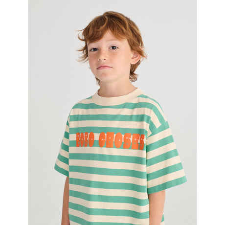 Bobo Choses Offwhite Bobo Choses Modern Striped T-Shirt