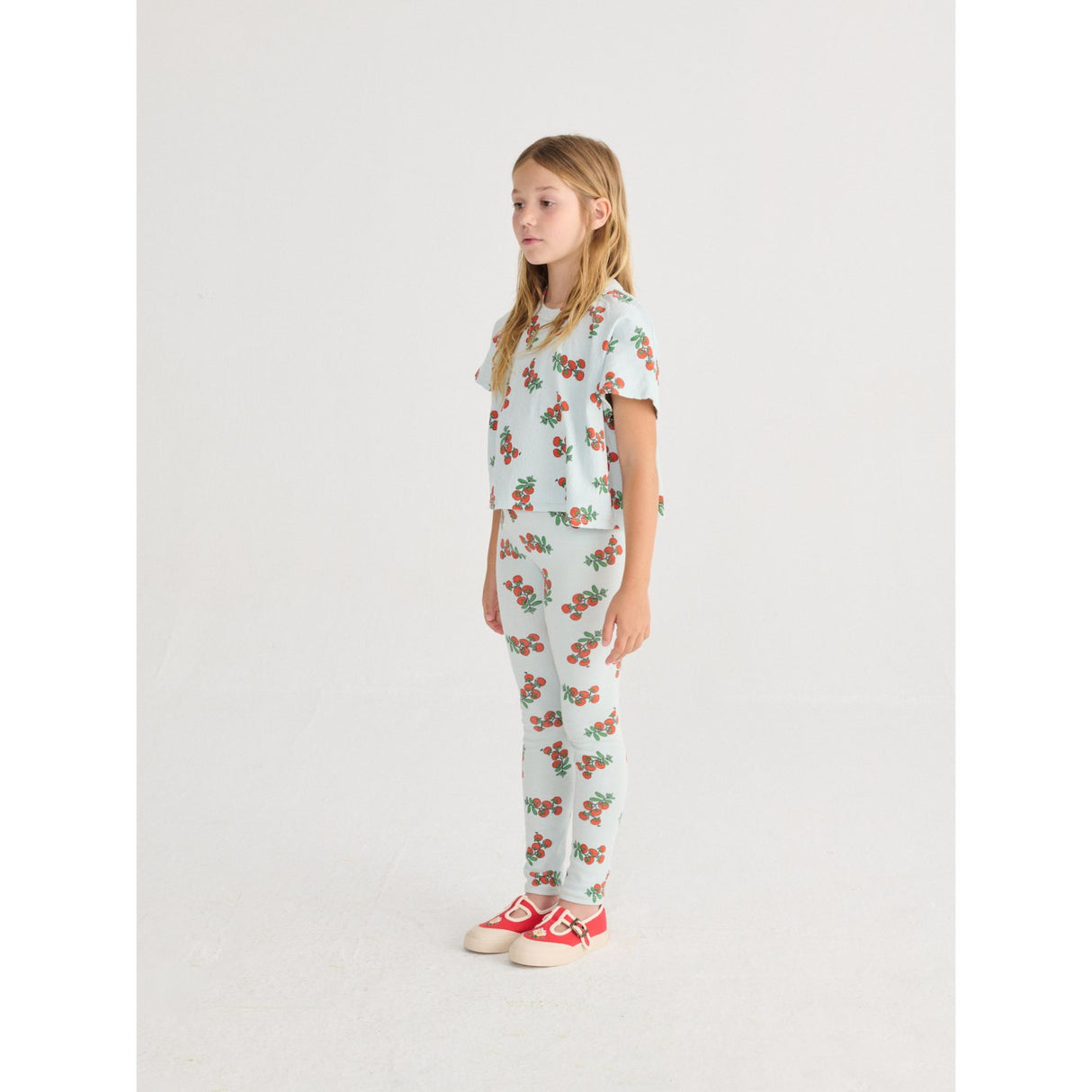 Bobo Choses Light Blue Juicy Tomatoes All Över Leggings