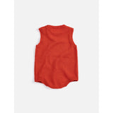 Bobo Choses Red Pixel Strawberry Stickad Romper
