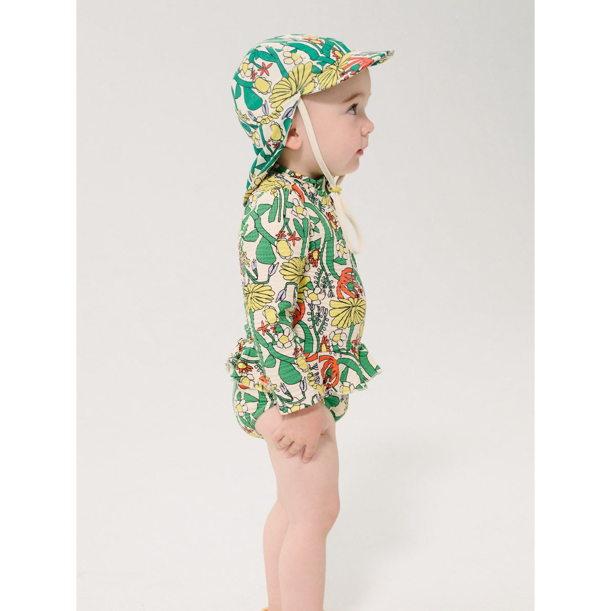 Bobo Choses Multicolor Färg Herbalist All Över Swim Overall