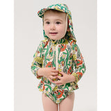 Bobo Choses Multicolor Färg Herbalist All Över Swim Overall