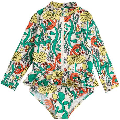 Bobo Choses Multicolor Färg Herbalist All Över Swim Overall