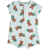 Bobo Choses Light Blue Juicy Tomatoes All Över Playsuit