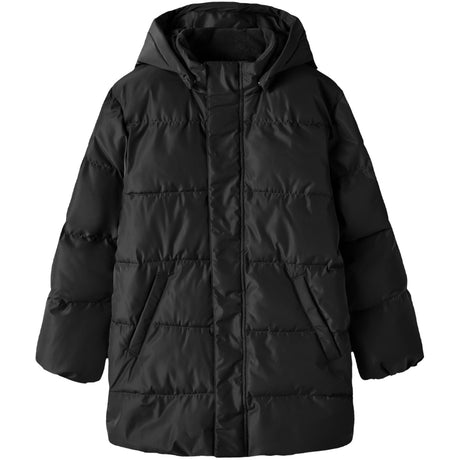 Name It Black New Badge Nkfmedow03 Puffer Jacka Long Fo