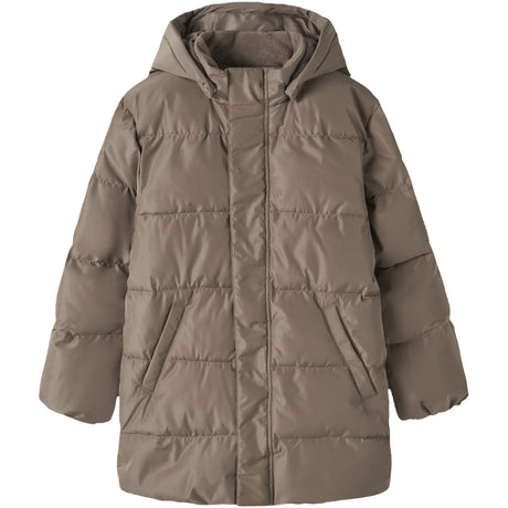 Name It Brown Lentil Nkfmedow03 Puffer Jacka Long Fo