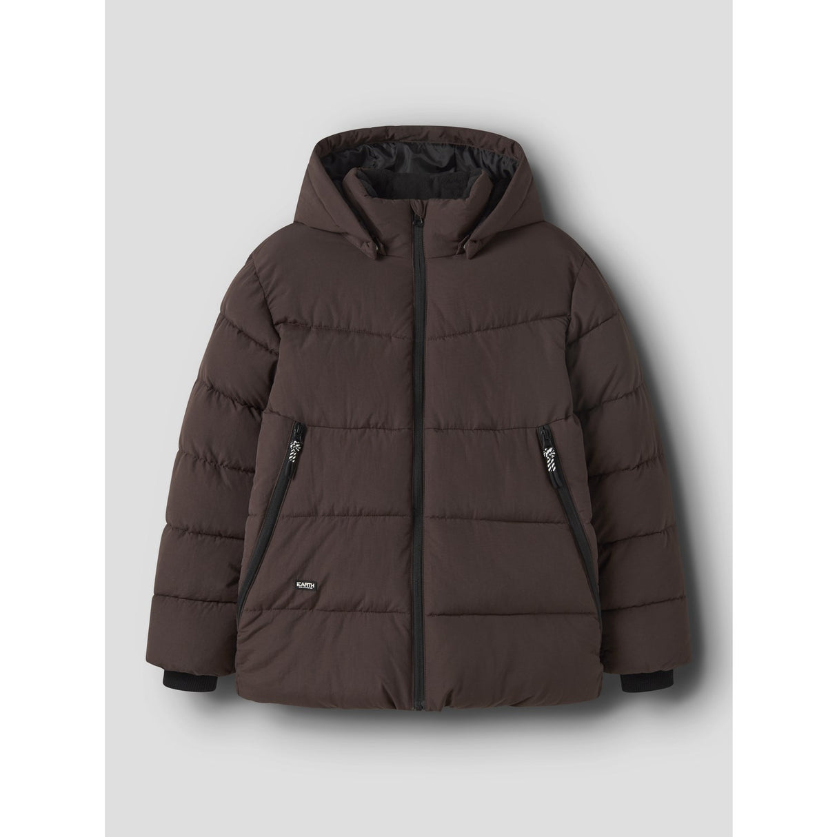 Name It Seal Brown Nkmmelvin Puffer Jacka