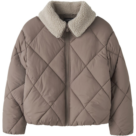Name It Brown Lentil Nkfmelbourne Puffer Jacket2