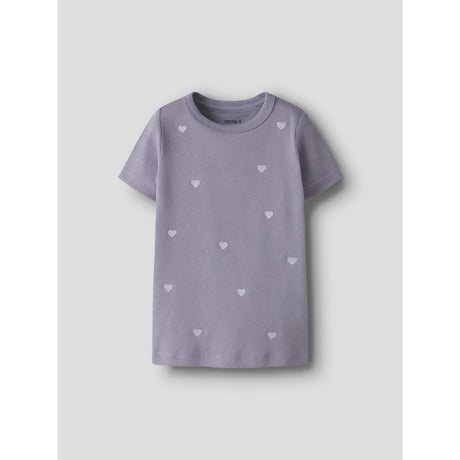 Name It Lavender Gray Nmfnakal Ss Slim Topp Noos