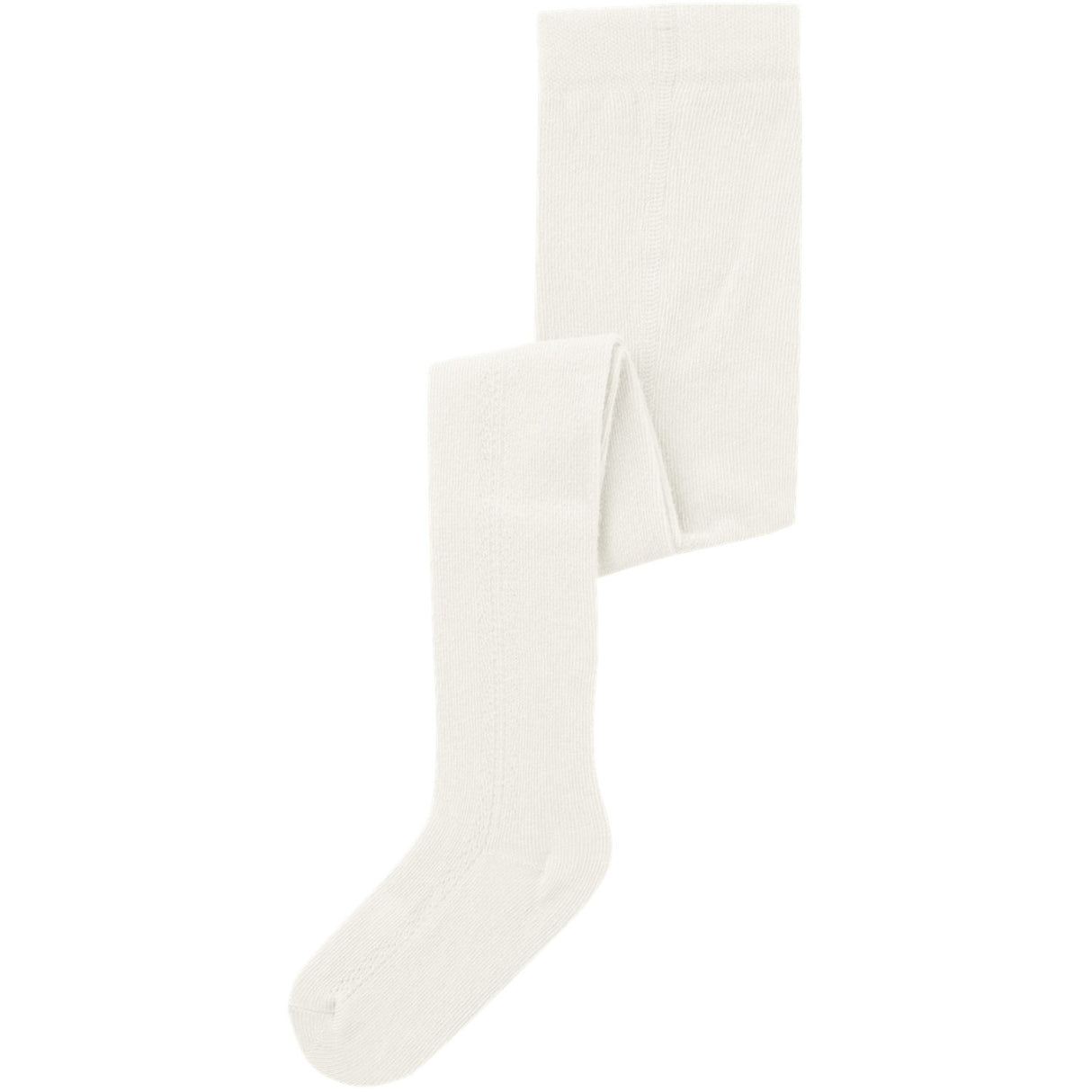 Lil'Atelier Coconut Milk Nmfilso Pointelle Strumpbyxar Lil