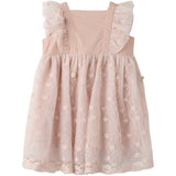 Lil'Atelier Peach Whip Nmffeya Sl Tyll Klänning Lil