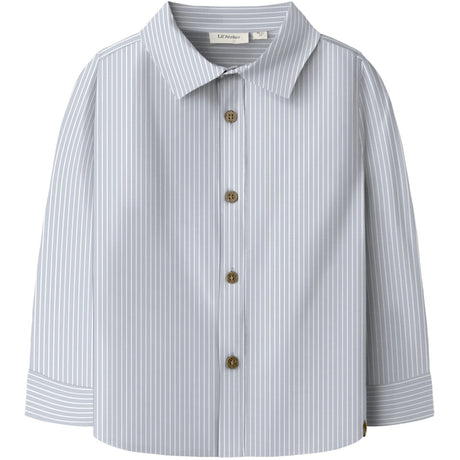 Lil'Atelier Gray Dawn Nmmjesper Ls Skjorta Lil