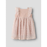 Lil'Atelier Peach Whip Nmffeya Sl Tyll Klänning Lil