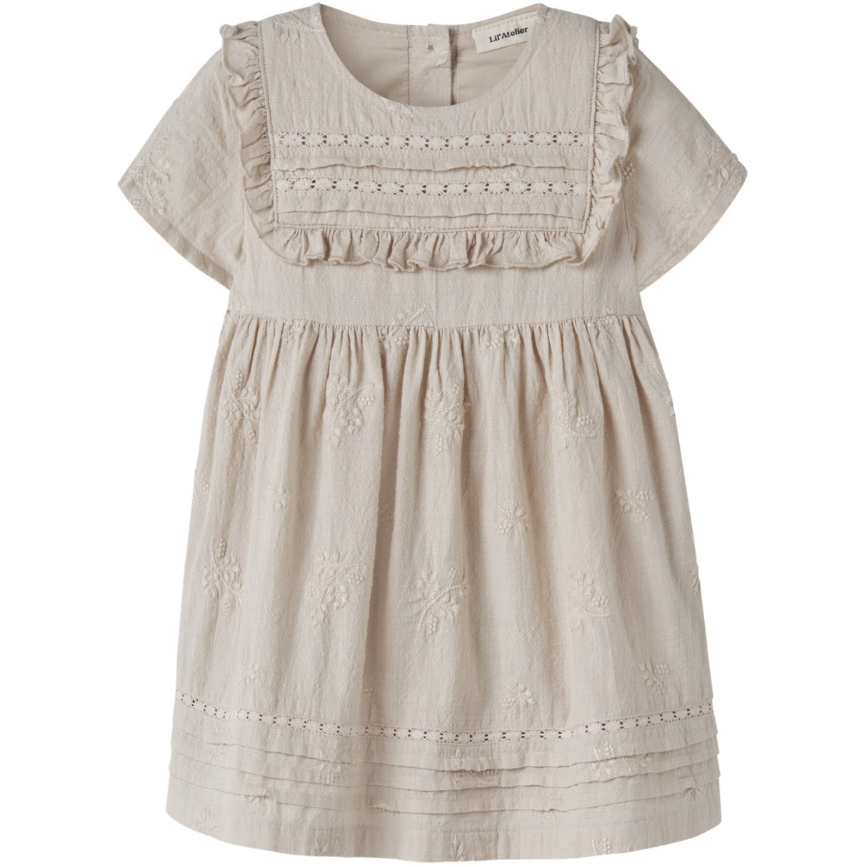 Lil'Atelier Pumice Stone Nmfferonia Ss Loose Klänning Lil