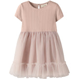 Lil'Atelier Peach Whip Nmffanella Ss Tyll Klänning Lil