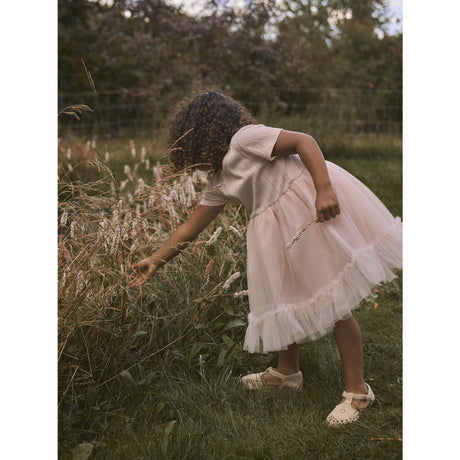 Lil'Atelier Peach Whip Nmffanella Ss Tyll Klänning Lil