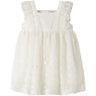 Lil'Atelier Coconut Milk Nmffeya Sl Tyll Klänning Lil