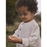 Lil'Atelier Coconut Milk Nmmfreddie Ls Loose Skjorta Lil