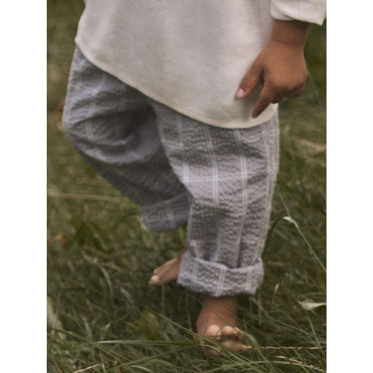 Lil'Atelier Ultimate Grey Nmmfilipe Byxor Lil