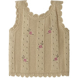 Lil'Atelier Mojave Desert Nmfhalyn Rem Stickad Topp Lil