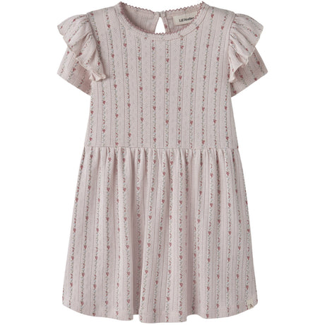 Lil'Atelier Morganite Flower Nmfrachello Duna Ss Klänning Lil