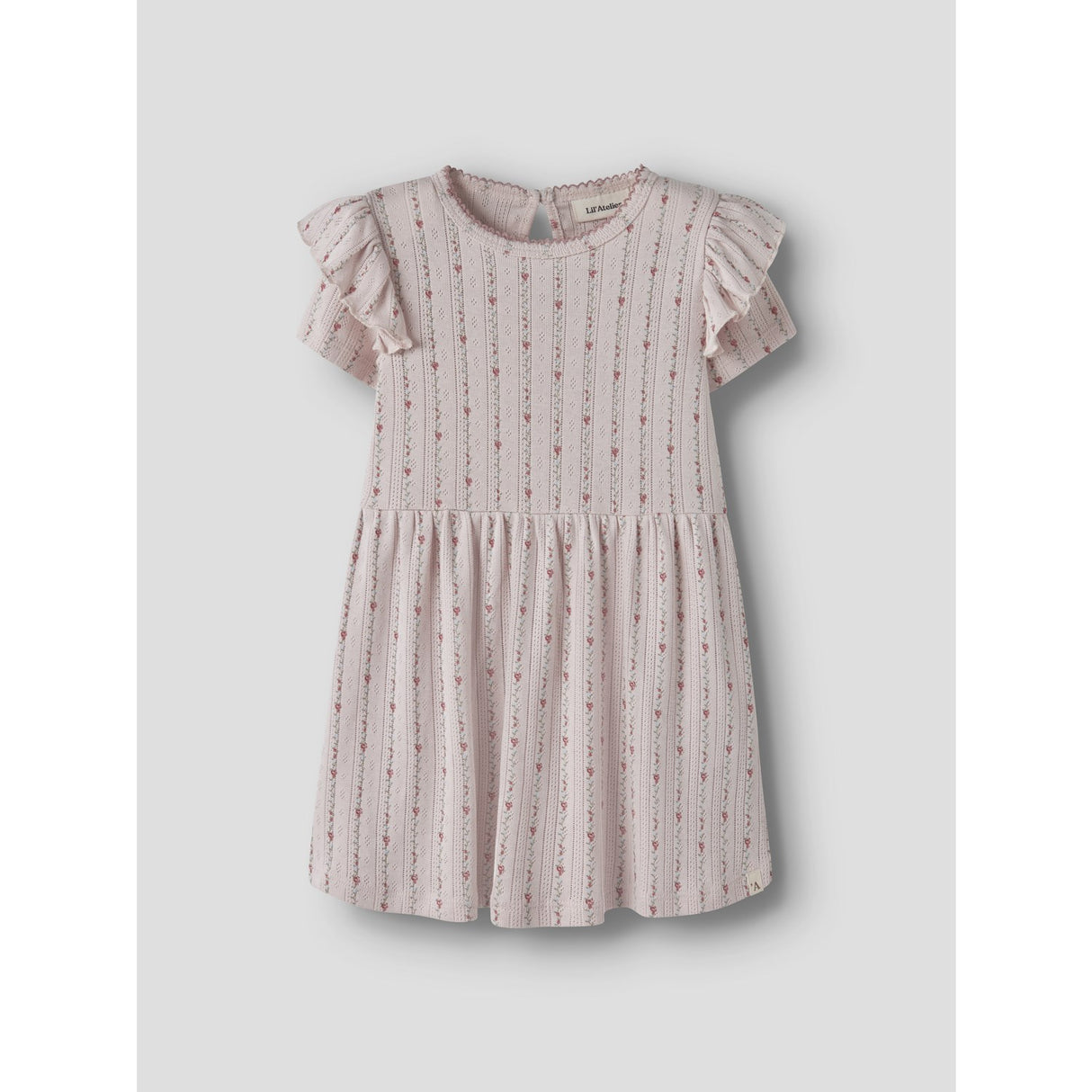 Lil'Atelier Morganite Flower Nmfrachello Duna Ss Klänning Lil