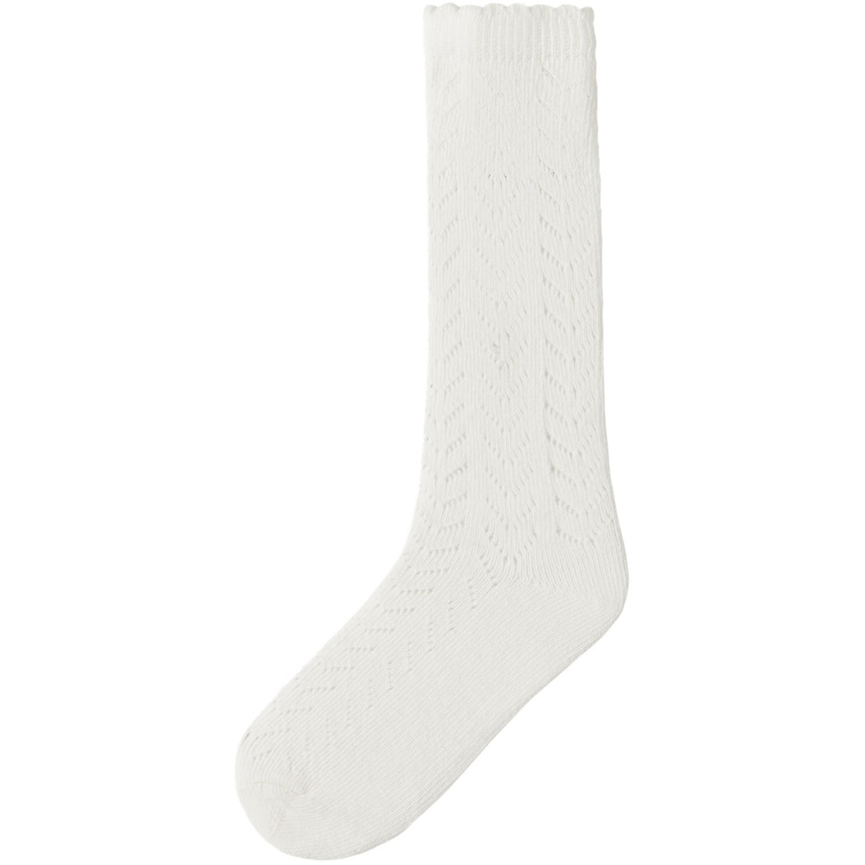 Lil'Atelier Coconut Milk Nmfherda Knee Strumpor Lil