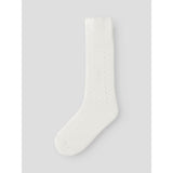 Lil'Atelier Coconut Milk Nmfherda Knee Strumpor Lil