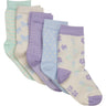 Minymo Lavender Strumpor M/ Pattern 5-Pack