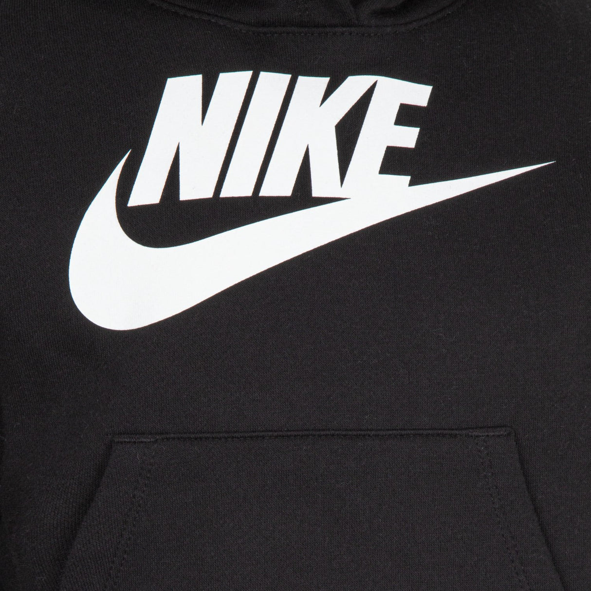 NIKE Black Club Fleece High Low Hoodies
